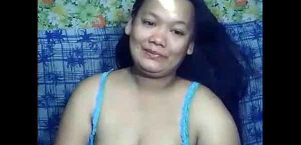  Busty Asian MILF rubs her pussy on webcam